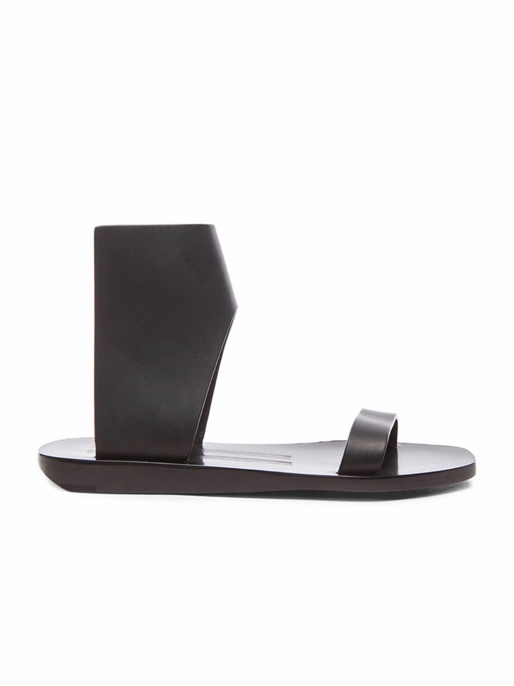 Rick Owens Sliver gladiator ankle guard sandal